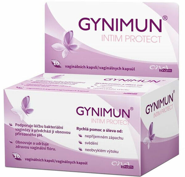 GYNIMUN Intim Protect 10 vaginálních kapslí porovnat ceny