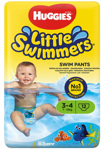 Huggies little Swimmers 3/4 12ks porovnat ceny