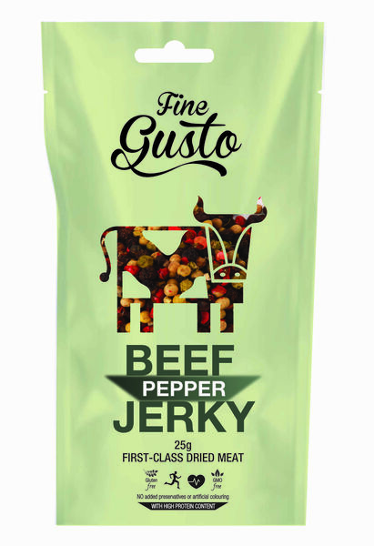 Fine Gusto Hovězí Jerky Pepř 25g porovnat ceny