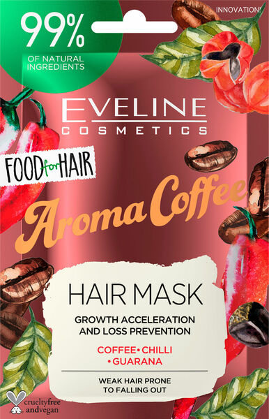 Eveline Cosmetics  Eveline FOOD FOR HAIR – Vlasová maska Coffee 20ml porovnat ceny