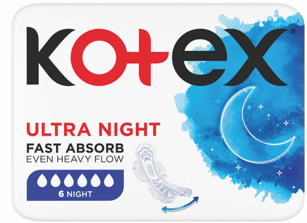 KOTEX UT Night vložky 6ks porovnat ceny