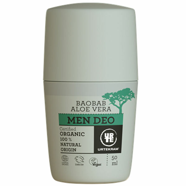 URTEKRAM BIO Krémový deodorant pro muže s aloe a baobabem 50 ml porovnat ceny