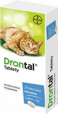 Drontal 3x8 tablet porovnat ceny