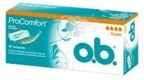 O.b.tampony  o.b. tampony ProComfort Super 16 ks porovnat ceny