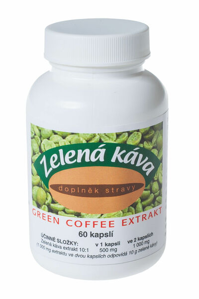 Naturvita Zelená káva 60 kapslí porovnat ceny