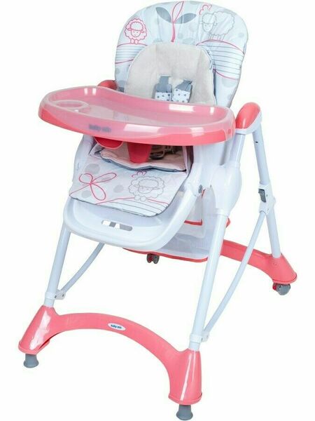 Jídelní židlička Baby Mix pink porovnat ceny
