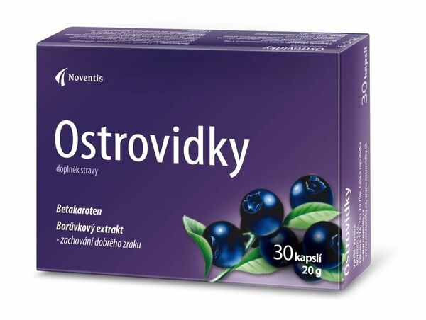 Noventis  Ostrovidky 30 kapslí porovnat ceny