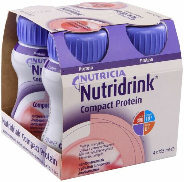 Nutridrink Compact Protein Lesní ovoce 4x125ml porovnat ceny
