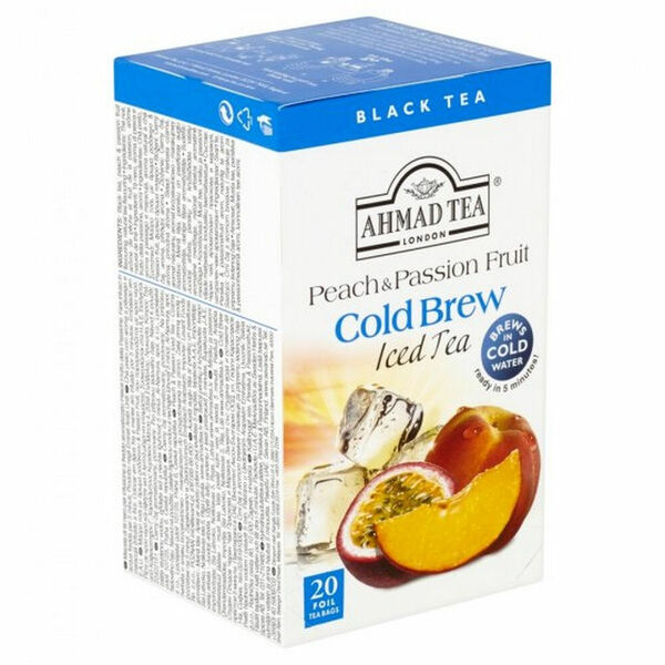 AHMAD TEA Ledový čaj Peach and passion fruit 20x2 g porovnat ceny