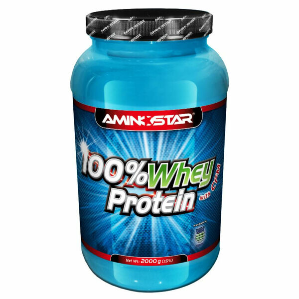 AMINOSTAR 100% Whey Protein 76% 2000 g - Banán porovnat ceny