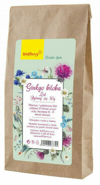 Wolfberry Ginkgo biloba bylinný čaj 50g porovnat ceny