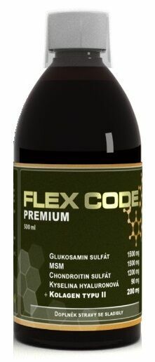 Flex Code 500ml Premium (s kolagenem typu II) porovnat ceny