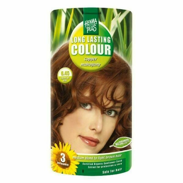 Henna Plus  HennaPlus Přírodní barva na vlasy měděný mahagon 6.45 100ml porovnat ceny