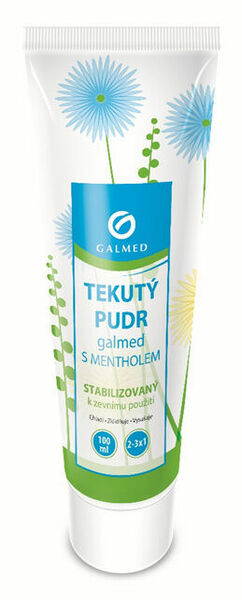 Galmed Tekutý pudr s mentolem - tuba 100g porovnat ceny