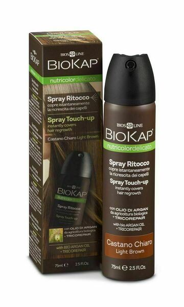 BIOKAP Spray Touch Up Hnědý světlý krycí sprej 75 ml porovnat ceny