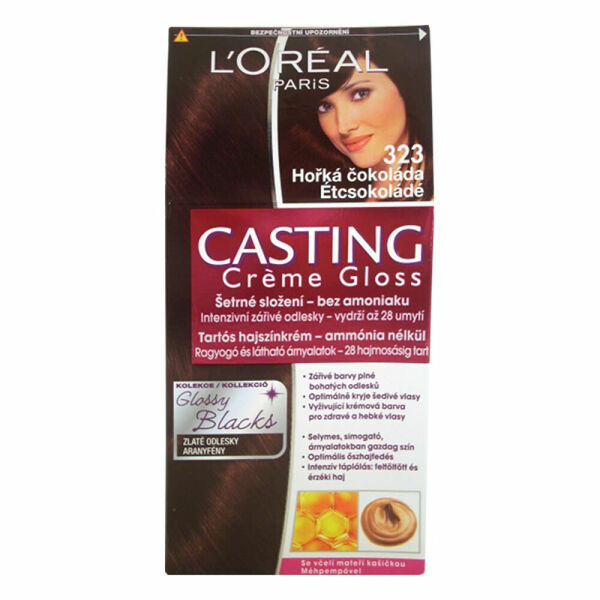 L'ORÉAL Casting Creme Gloss číslo 323 Hořká čokoláda porovnat ceny