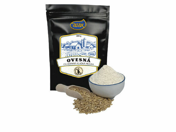 Arax Mouka ovesná celozrnná bezlepková hladká nat. 300g porovnat ceny