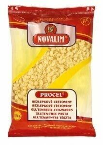 Novalim Bezlepkové těstoviny PROCEL kolínka malá 250g porovnat ceny