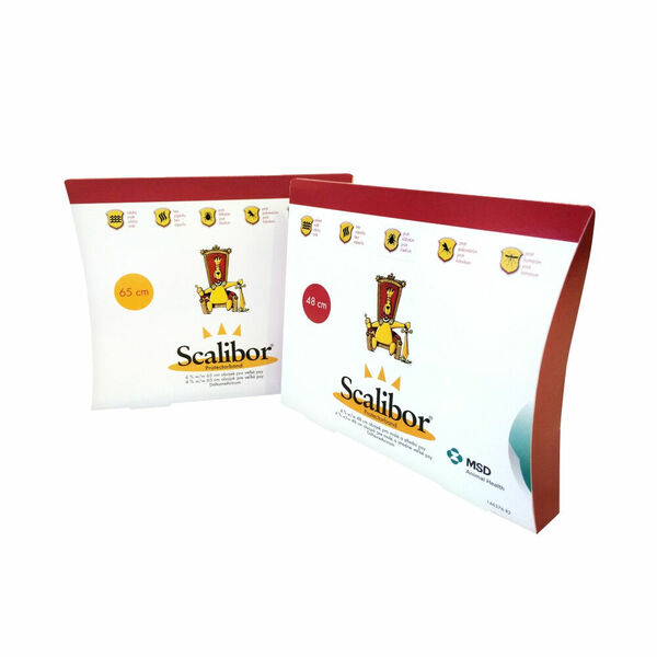 SCALIBOR Antiparazitní obojek pro velké psy 65 cm porovnat ceny