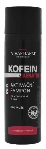 VivaPharm Kofeinový šampon pro muže s keratinem 200ml porovnat ceny