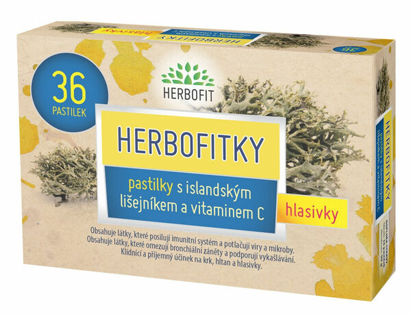 Galmed  Herbofitky s islandským lišejníkem a vit.C 36 pastilek porovnat ceny
