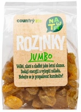 Country Life Rozinky jumbo 100g porovnat ceny