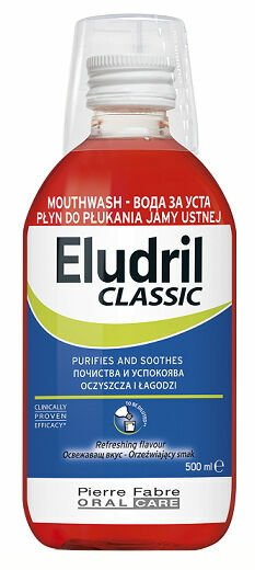 Eludril Classic ústní voda 200ml porovnat ceny