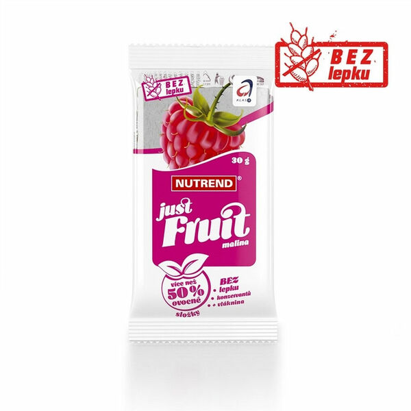 NUTREND Just Fruit Malina 30 g porovnat ceny