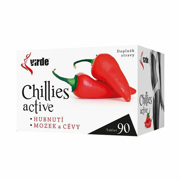 VIRDE Chillies Active 90 tablet porovnat ceny