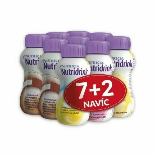 Nutridrink akční balíček 7+2 ks porovnání ceny