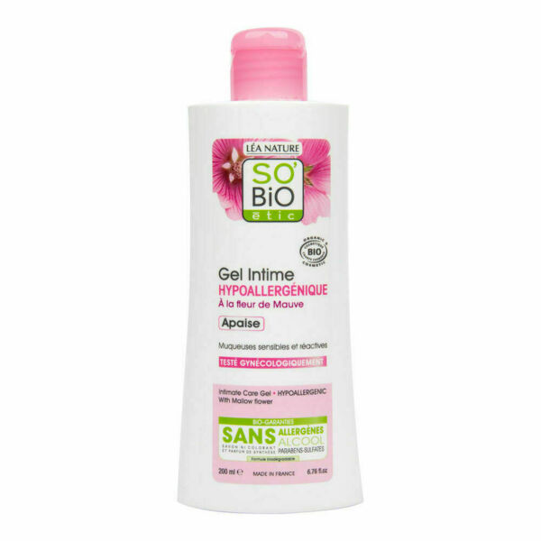 SO´BIO étic Gel mycí pro intimní hygienu hypoalergenní BIO 200ml porovnat ceny