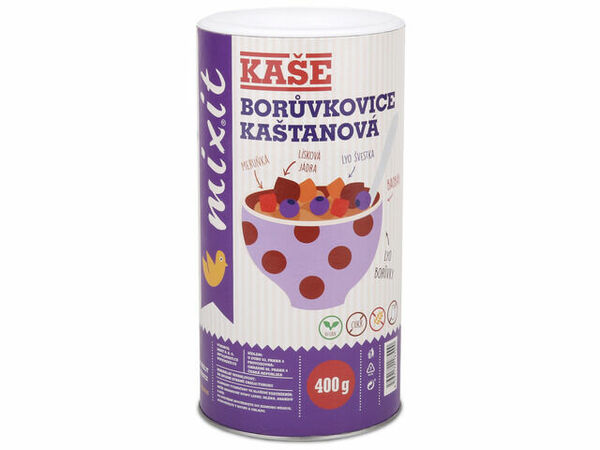 Mixit  Borůvkovice Kaštanová 400g porovnat ceny