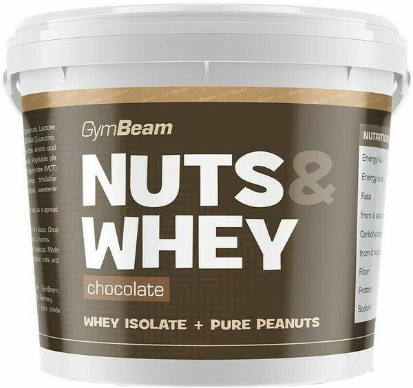 Gymbeam Nuts & Whey slaný karamel 1000g porovnat ceny