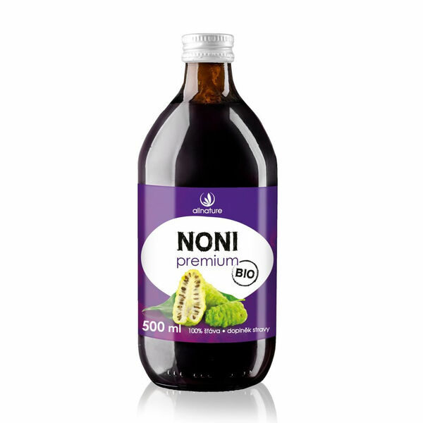 Allnature Noni 100% BIO šťáva 500 ml porovnat ceny