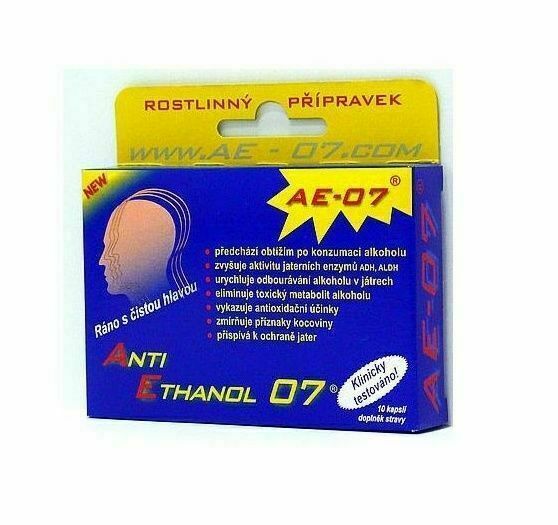 ANTI ETHANOL 07 AE-07 10 kapslí porovnat ceny