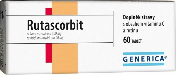 Generica Rutascorbit 60 tablet porovnat ceny