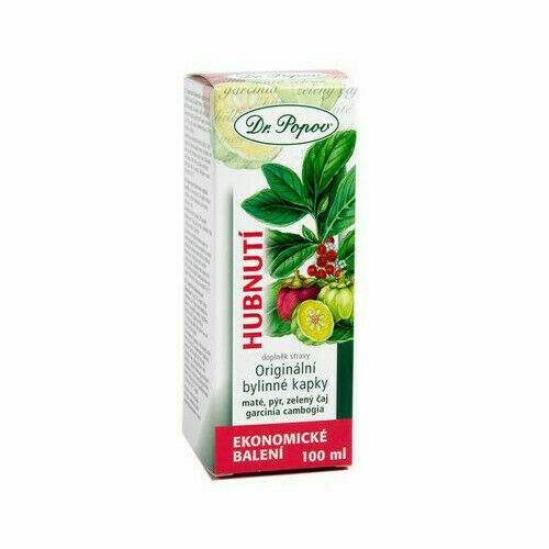Dr.Popov Kapky bylinné Hubnutí 100ml porovnat ceny