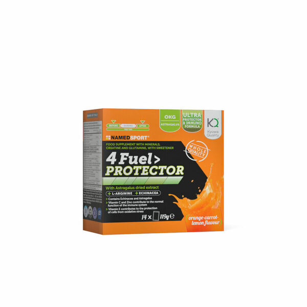 NAMEDSPORT 4 Fuel Protector 14x8,5g tréninkové pití s aminokyselinami a vitaminy s příchutí pomeranč - citron porovnat ceny