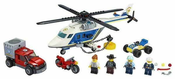 Lego Pronásledování s policejní helikoptérou 60243 porovnat ceny