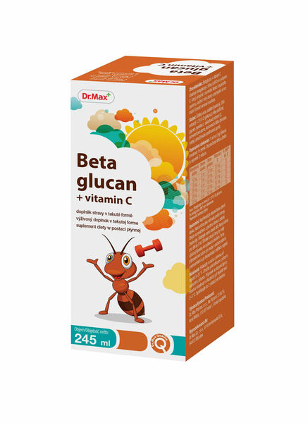 Dr.Max Betaglukan + vitamin C 245 ml porovnat ceny