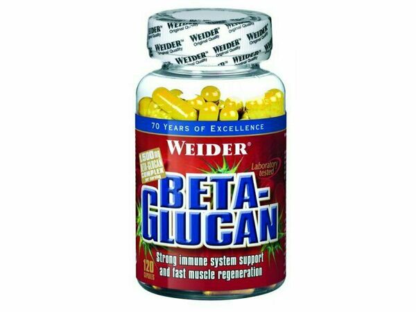 Beta-Glucan, 120 kapslí, Weider porovnat ceny