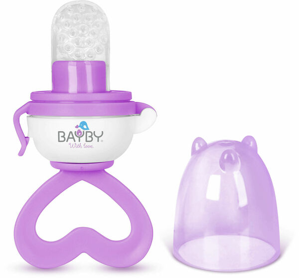 Bayby BBA6402 Dudlík krmící fialový 4m+ porovnat ceny