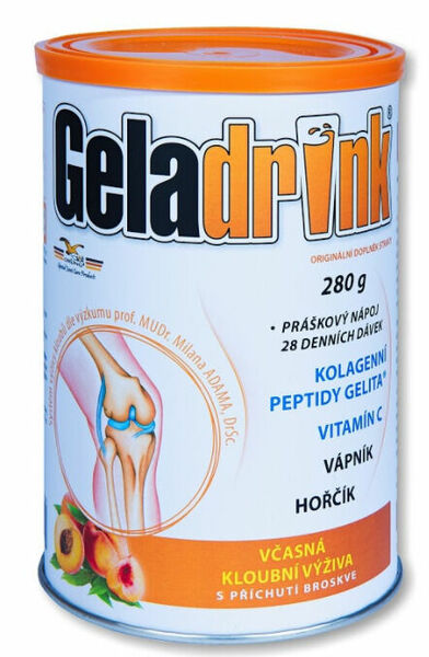 Geladrink Prášek broskev 280g porovnat ceny