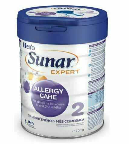 Sunar Expert Allergy Care 2, 700g porovnat ceny