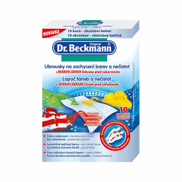 Dr. Beckmann ubrousky na zachycení barev a nečistot 10ks porovnat ceny
