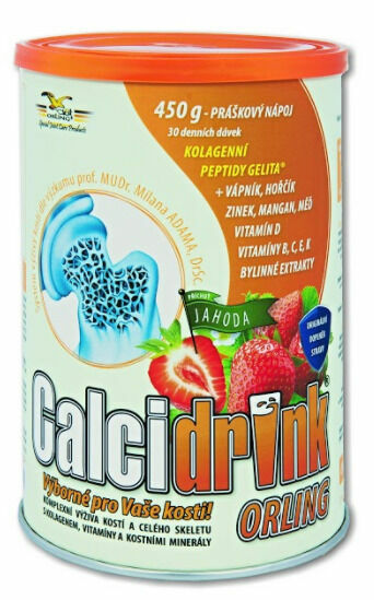 Calcidrink Nápoj jahoda 450g porovnat ceny