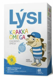Lysi Omega 3 Chewable 60cps porovnat ceny