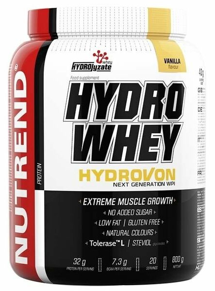 Nutrend  HYDRO WHEY, 800 g, vanilka porovnat ceny