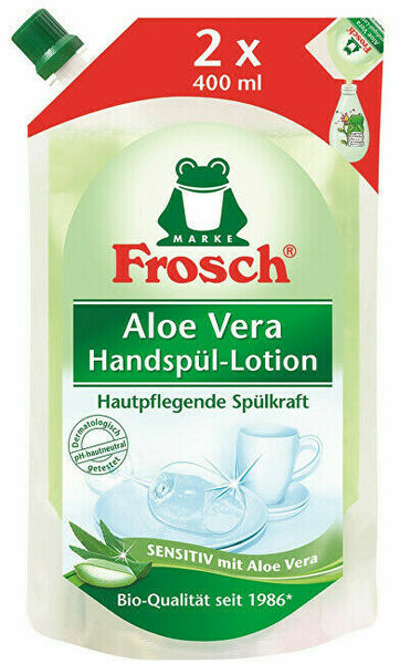 Frosch Eko Prostředek na mytí nádobí Aloe Vera – náhradní náplň 800ml porovnat ceny