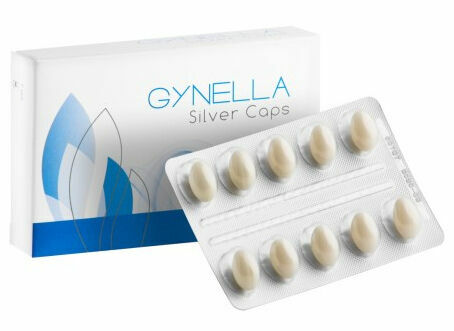 GYNELLA Silver Caps 10 vaginálních tobolek porovnat ceny